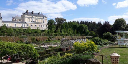jardin chateau Colbert